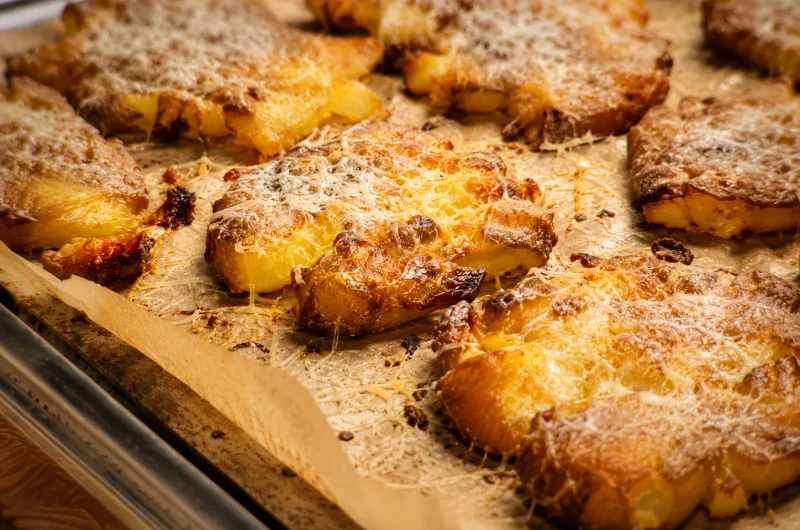 Crispy Parmesan Smashed Potatoes